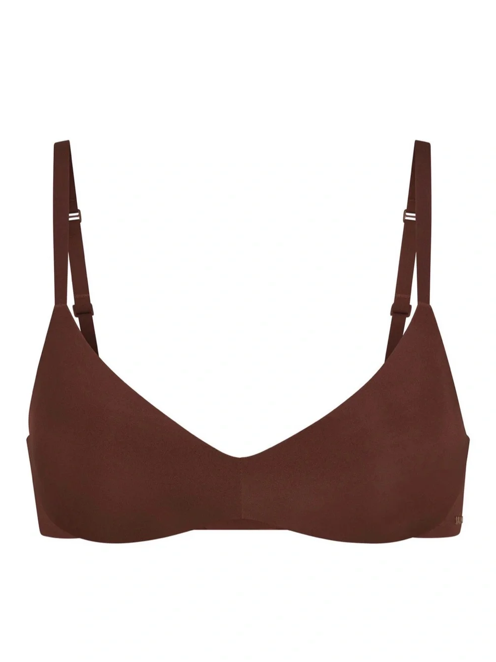 SKIMS Cocoa Ultimate PushUp Plunge Bra - Picture 3 of 5